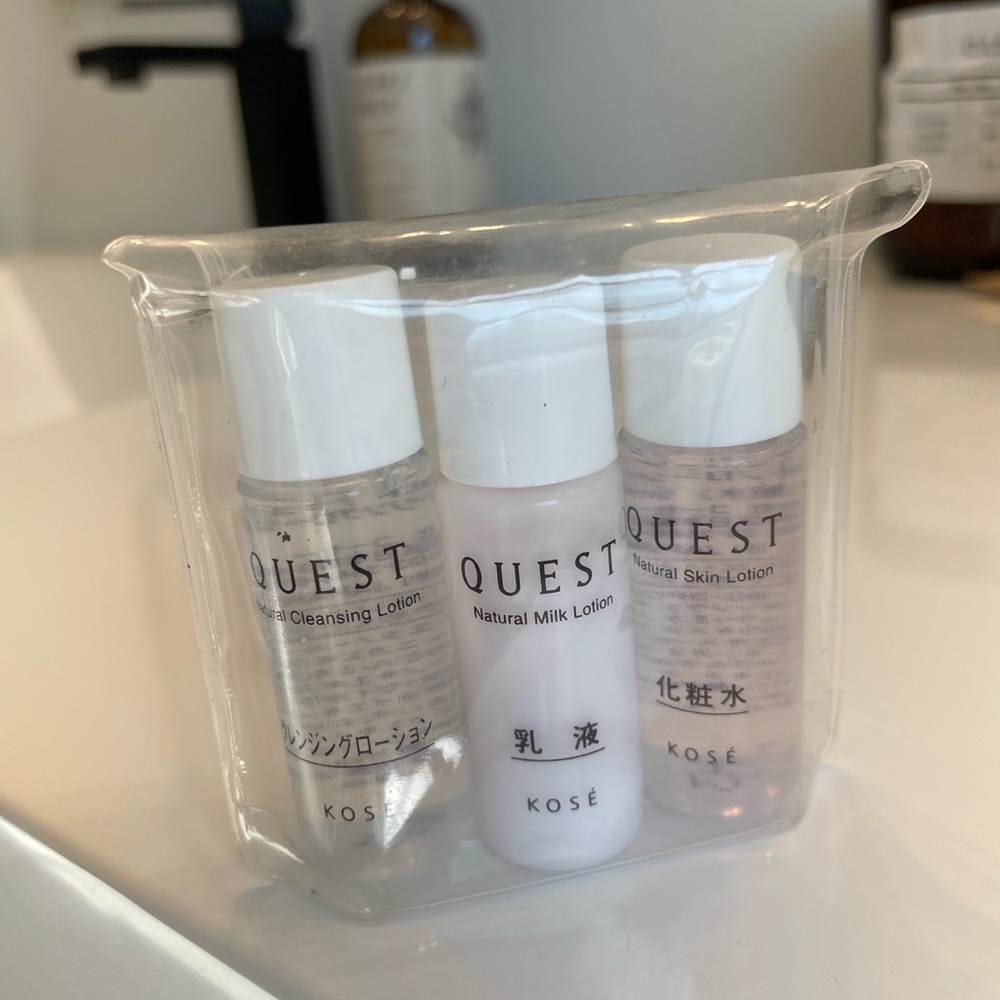 KOSÉ JAPANESE QUEST Skincare Mini Bottle Collection Set - Authentic from Japan - Picture 8 of 14